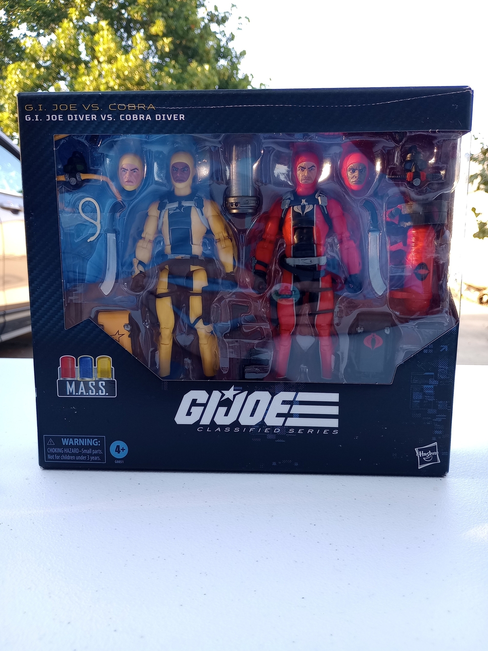 Hasbro G.I. Joe Vs Cobra Classified Series M.A.S.S. Diver  NIB